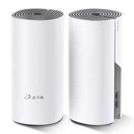 TP-Link Deco E4 Sistema Wi-Fi Malla (2 Unidades) Doble Banda 2.4/5 GHz Wi-Fi 5 (802.11ac) 1167 Mbps Blanco y Gris