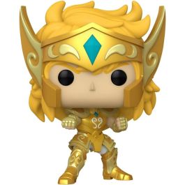 FUNKO Figura POP Saint Seiya Knights of the Zodiac Aquarius Hyoga de Vinilo 9cm