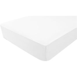DOUX NID Lote 2 sábanas ajustables Jersey blanco y gris perla 60 x 120 cm DOUX NID Lote 2 sábanas ajustables Jersey blanco y gris perla 60 x 120 cm