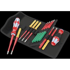 Wera 05006631001 Kraftform Kompakt VDE Stainless 17 extra slim 1 Juego de destornilladores (17 piezas)