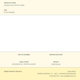 Benson Palanca Pata de Cabra Profesional y Doméstico Metal 75 cm