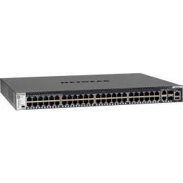NETGEAR GSM4352S - Switch gestionado L3 52 puertos (48x RJ45 Gigabit, 4x SFP+ 10G) Apilable - Para rack