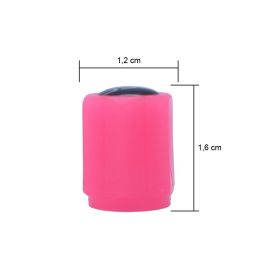 Juego de Tapones OCC Motorsport OCCLEV003 4 Unidades Fluorescente Rosa