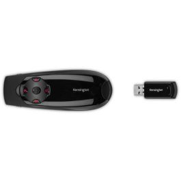Kensington Expert Puntero Láser Rojo - Conexión Inalámbrica USB, Alcance 45M, Control de Presentaciones