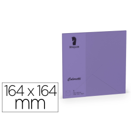 Rossler coloretti Sobre 164x164mm Lila 80gr Pack 5 Unidades Precio: 5.50000055. SKU: B1HQFEC3JH