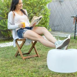 Pack Sillón Hinchable con LED Multicolor y Asiento Hinchable con LED Multicolor y Mando a Distancia InnovaGoods