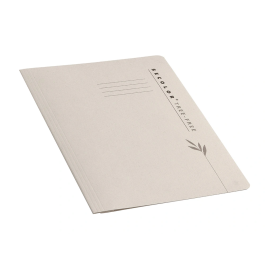 Djois Subcarpeta Cartulina Ecológica Pack 10 Color Crema 226 g/m2 DIN A4 con Fastener