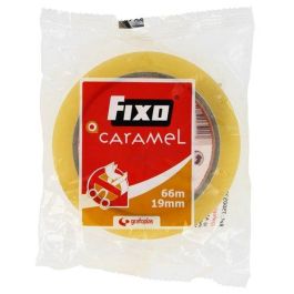 Cinta Adhesiva Fixo Caramel Rollo 66X19 8 unidades Precio: 15.94999978. SKU: B1BWZDSM26