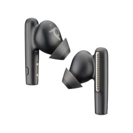 Poly Voyager Free 60+ UC Auriculares Carbon Black con ANC, 3 Micrófonos, Estuche Táctil y Adaptador USB-C BT700