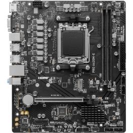 MSI PRO A620M-E Placa Base Micro ATX para AMD A620 Zócalo AM5 compatible con Ryzen 7 y memoria DDR5, soporta M.2 y SATA