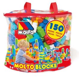 Molto Bolsa Blocks 150 Piezas Construcción Juguete Infantil