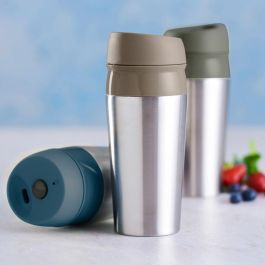 Day Mug Térmico 450 Ml con Cierre Hermético y Tapa de Rosca