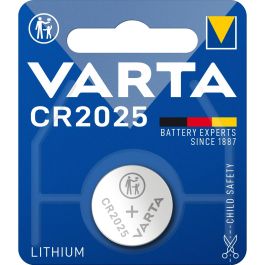 Varta 6025112401 Pila de Botón Litio CR2025 157mAh 1ud - Para electrónica