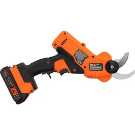 Tijeras de podar BLACK+DECKER - Batería de litio 18V 2Ah - Capacidad de corte 25mm - Gatillo de seguridad Tijeras de podar BLACK+DECKER - Batería de litio 18V 2Ah - Capacidad de corte 25mm - Gatillo de seguridad