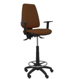 Taburete Piqueras Y Crespo Elche S Brazos Regulables Ergonomico Mecanismo Asincro Regulable En Altura Aro Reposapies Cromado Ruedas Nailon Asiento Y Respaldo Tapizados Bali Marron Oscuro Precio: 297.50000049. SKU: B14FB3MNKT