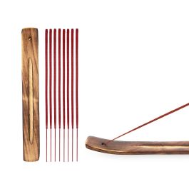 Acorde Set de 50 Barras de Incienso con Soporte de Madera, Aroma Frutos Rojos, 12x28x2 cm (24 Unidades) Acorde Set de 50 Barras de Incienso con Soporte de Madera, Aroma Frutos Rojos, 12x28x2 cm (24 Unidades)