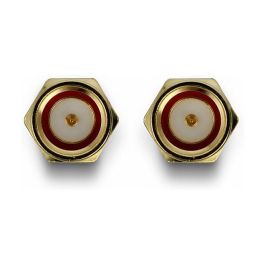 DeLOCK Adaptador SMA Macho a SMA Macho 90° Angular, Latón Dorado, 50 Ω, DeLOCK Adapter SMA Stecker zu SMA Stecker 90