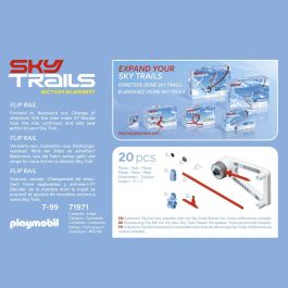 Playmobil 71971 Sky Trails: Flip Rail - Accesorio para Pistas con Cambio de Sentido Rápido, Mayor Acción y Recorridos Únicos