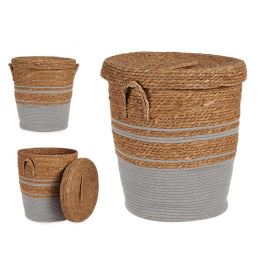 Pongotodo Alga Gris con Tapa Grande Giftdecor 44x48x44 cm (4 Unidades) Precio: 170.50000011. SKU: S3609549