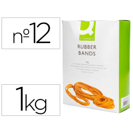 Q-connect Gomillas Elásticas 1000 gr Nº 12 (120 x 2 mm) Precio: 14.49999991. SKU: B1964PANTV