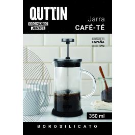 Jarra de Café y Té Boro-Ss 350 ml Quttin - Inde (8 Unidades) Jarra de Café y Té Boro-Ss 350 ml Quttin - Inde (8 Unidades)