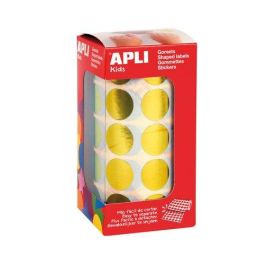 Gomets Apli Metalizados Rollo 59H Circulo Ø 20 Mm Amarillo 1.770 Uds. (12047) Precio: 11.49999972. SKU: B198LPKM7G