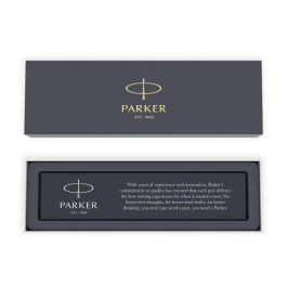 Juego Boligrafo+Pluma Parker Im Core Negro Laca Ct