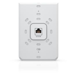 Ubiquiti Punto de Acceso Inalámbrico U6 In-Wall WiFi 6 Dual-Band 2.4/5 GHz 5.3 Gbps con 5 Puertos Ethernet PoE Integrado
