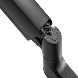 Neomounts DS75-450BL2 Soporte de Escritorio para 2 Monitores 17-32" con Resorte de Gas, Ajustable en Altura y Giro, Negro