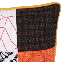 Home Deco Factory Cojín Patchwork 40x40 cm Desenfudable