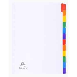 Exacompta Separadores Cartulina Blanca 160 gr 12 Posiciones A4 Pestañas Colores Precio: 1.49999949. SKU: B19M2C49KQ
