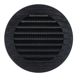 Edm Rejilla ventilación redonda empotrable con mosquitera Ø90mm ABS gris antracita Precio: 1.88999943. SKU: B16GJTJZG5