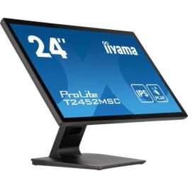 IIYAMA T2452MSC-B1AG Monitor Táctil 23.8" Full HD IPS LED, 1920x1080, 5ms, 60Hz, con HDMI, DisplayPort y USB