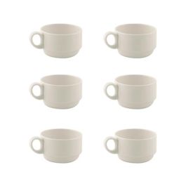 Valet Taza Te Apilable 20 Cl Ø8 cm (6 Unidades) Valet Taza Te Apilable 20 Cl Ø8 cm (6 Unidades)