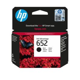 HP 652 Cartucho de Tinta Original Negro Ink Advantage, Diseñado para Resultados Confiables en Documentos Diarios y Fotos HP Precio: 25.4999998. SKU: B17X3T8HP8
