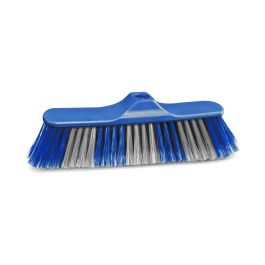 Inde Escoba Cleanup Azul/Gris 8,5 cm ancho x 11,5 cm alto x 32,7 cm largo