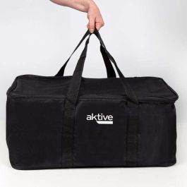 Barbacoa de Carbón sin Humo Portátil Aktive Acero Inoxidable Hierro 45 x 19 x 28 cm