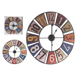 Reloj Retro Giftdecor 60x60 cm, Varios Colores, Metal (4 Unidades) Precio: 129.98999992. SKU: S3609724