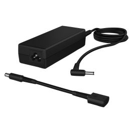 HP Adaptador de CA Inteligente de 90W para Portátil HP con Conector en ángulo de 90° y Adaptador de Conversión Opcional