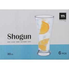 La Mediterranea Set 6 Vasos Shogun 300 cc (8 Cajas)