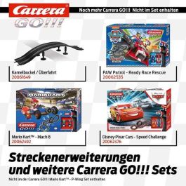 Carrera Pista de Slot Nintendo Mario Kart P-Wing, Circuito con 2 Coches (Mario y Yoshi), 4,9 Metros y 2 Jugadores (+6 años)