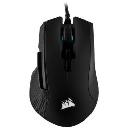 Corsair CH-9307011-EU Ratón Gaming IRONCLAW RGB FPS/MOBA, Óptico 18.000 DPI, Retroiluminación LED RGB, Negro