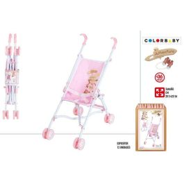 Color Baby Silla de Muñeca Plegable Adventure Pink, 28x42x56 cm, Ideal para Niñas +3 Años Color Baby Silla de Muñeca Plegable Adventure Pink, 28x42x56 cm, Ideal para Niñas +3 Años