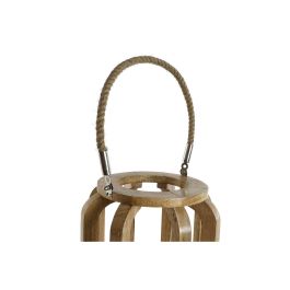 DKD Home Decor Portavela Alpino de Mango y Cristal Natural 25x25x35 cm Precio: 37.50000056. SKU: B14MLFKK74
