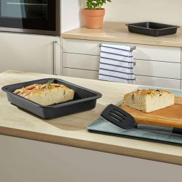 Set de 2 Bandejas Rectangulares Quttin 34x24 cm y 42x29 cm - Inde (6 Cajas) Set de 2 Bandejas Rectangulares Quttin 34x24 cm y 42x29 cm - Inde (6 Cajas)