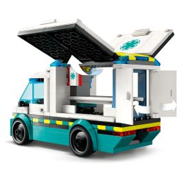 LEGO 60451 Ambulancia de Emergencias, Juego Construcción, 184 Piezas, 5+ Años