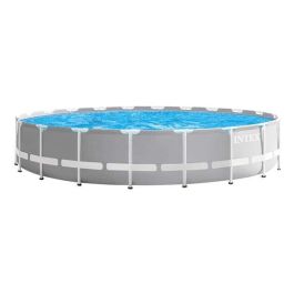 Piscina prism frame d610x132 cm(c/bomba filtro+escal Piscina prism frame d610x132 cm(c/bomba filtro+escal