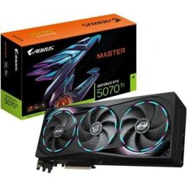Gigabyte AORUS 9VN507TAM-00-G10 Tarjeta Gráfica GeForce RTX 5070Ti MASTER 16GB GDDR7 PCI-E 5.0 WINDFORCE