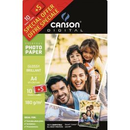 Papel Inkjet Canson Foto Everyday A4 200G 15H Glossy Precio: 9.98999958. SKU: B1BMGT7AXV