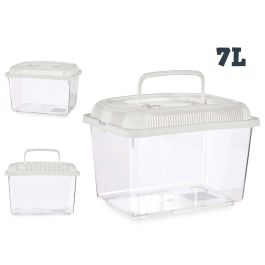 Pecera Grande Mascow 30x20 cm Blanca con Asas, Plástico, 7L (8 Unidades) Precio: 74.50000008. SKU: B1A5CSGCHV